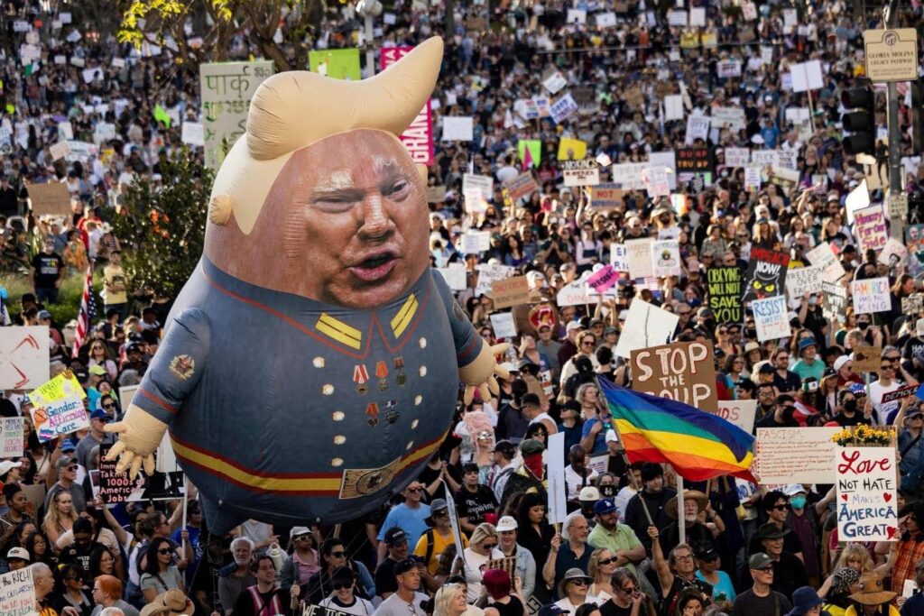 In den Vereinigten Staaten leiden massive Demonstrationen gegen die Trump -Regierung: „Die Menschen beginnen zu leiden. Sie verlieren ihren Job, ihr Geld, ihren Ruhestand.“ In den Vereinigten Staaten leiden massive Demonstrationen gegen die Trump -Regierung: "Die Menschen beginnen zu leiden. Sie verlieren ihren Job, ihr Geld, ihren Ruhestand."