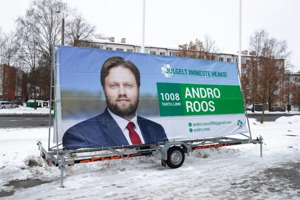 „Aber was ist los mit der Weltanschauung?!“ Der Führer der Tartu-Region der Zentrumspartei brachte eine Partei zum putinproofem Aktivisten "Aber was ist los mit der Weltanschauung?!" Der Führer der Tartu-Region der Zentrumspartei brachte eine Partei zum putinproofem Aktivisten