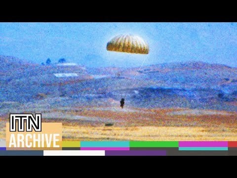 Türkische Invasion von Zypern - Kampfmaterial fängt die ersten Tage des Kampfes ein (1974)