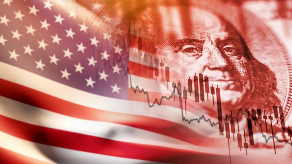 Bell für uns Rezession? Die Wirtschaft schrumpfte um 0,3% "in den ersten 100 Tagen von Trump".