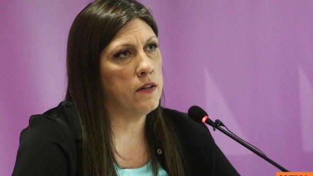 Zoe Konstantopoulou bittet Kyriakos Mitsotakis, im Gefängnis zu sein: "Wir werden nicht aufhören, bis es fertig ist."