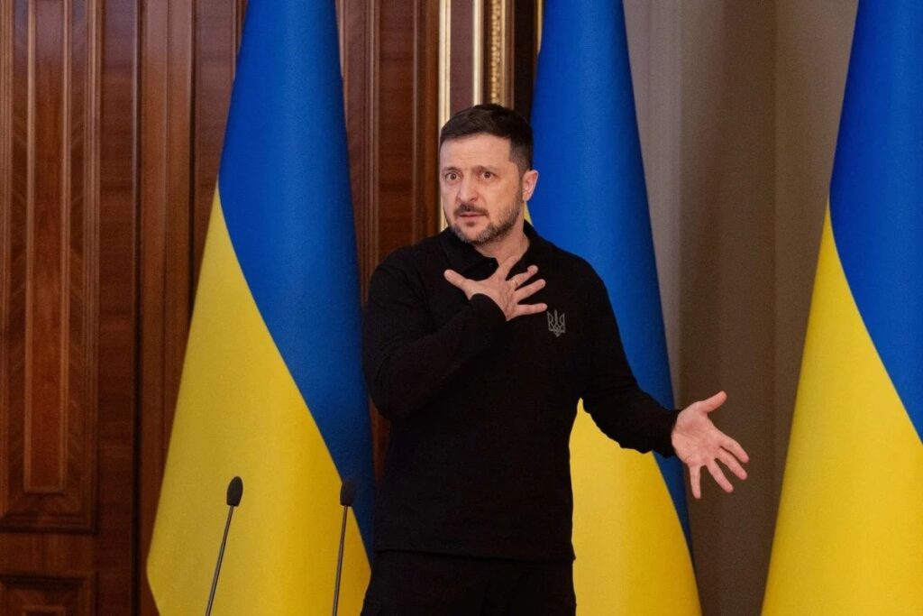 Zelensky hat Beweise dafür, dass China Russland mit Waffen versorgt