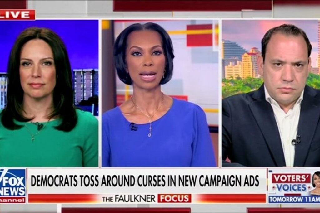 Das Publikum „F *** Deine Gefühle“ ärgere sich plötzlich wirklich über die Demokraten, die die Demokraten wehren – ‚Demokraten umarmen die Obszönität „, rief Fox News Anchor Harris Faulkner diese Woche aus. „Dies ist das nächste Level!“ Das Publikum "F *** Deine Gefühle" ärgere sich plötzlich wirklich über die Demokraten, die die Demokraten wehren - 'Demokraten umarmen die Obszönität ", rief Fox News Anchor Harris Faulkner diese Woche aus. "Dies ist das nächste Level!"