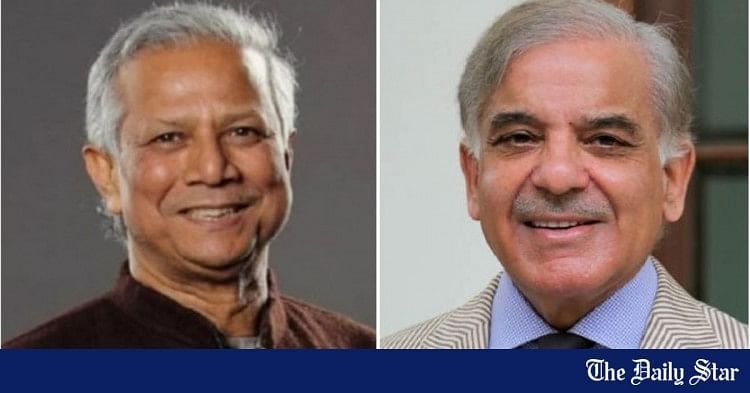 Shehbaz Sharif lädt Yunus ein, Pakistan zu besuchen