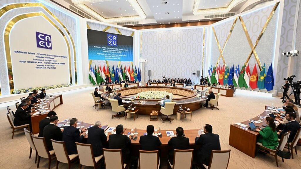 EU Seals New Central Asia Partnership Deal als Debüt Samarkand Summit endet