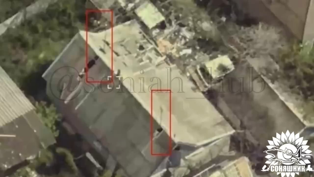 Die ukrainischen Streitkräfte führten einen MiG-29-Luftangriff mit 2 geführten französischen AASM-Hammerbomben in einem Haus mit russischen FPV-Drohnenbetreibern in der südlichen Ukraine durch. April 2025.