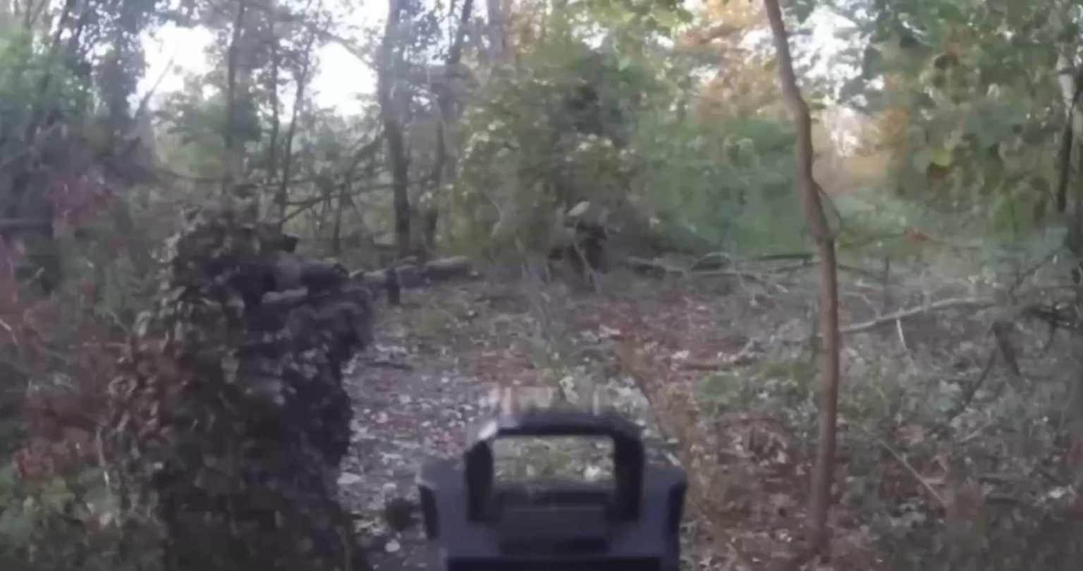 Ukrainische Sabotage- und Aufklärungsgruppe Hinterhalt russische Truppen im Kreminna -Wald [Enemy visible]