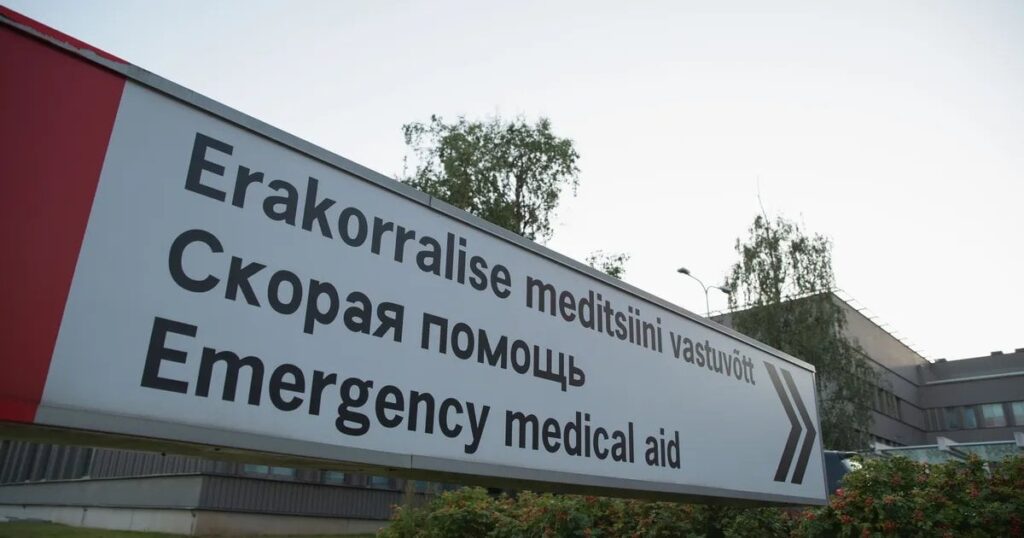 "Ich spreche im Grunde nicht auf Russisch mit dir!" Emo Doctor tadelte den Patienten für die Unfähigkeit von Estnisch