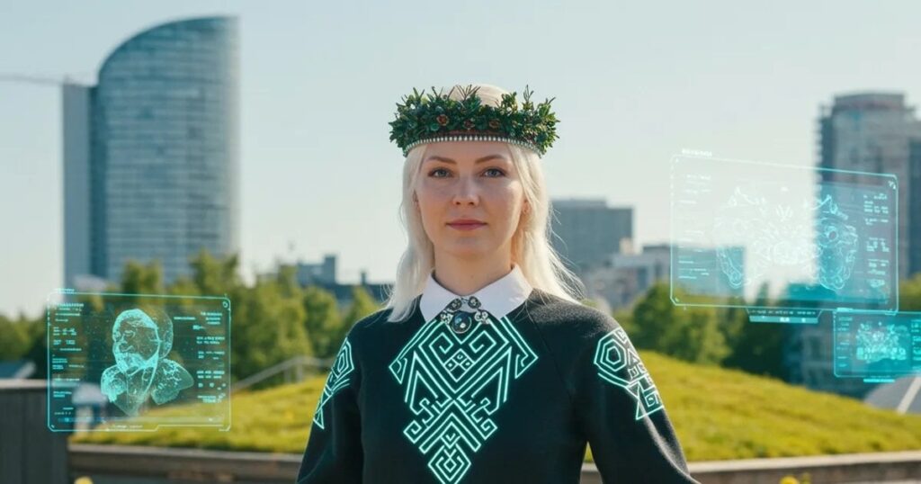 Estnische Frau in 1000 Jahren Estnische Frau in 1000 Jahren