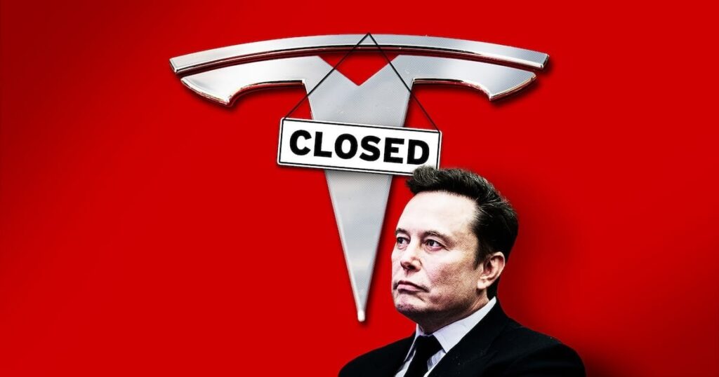 New York bewegt sich, um die Tesla -Händler in Blasen auf Moschus zu schließen