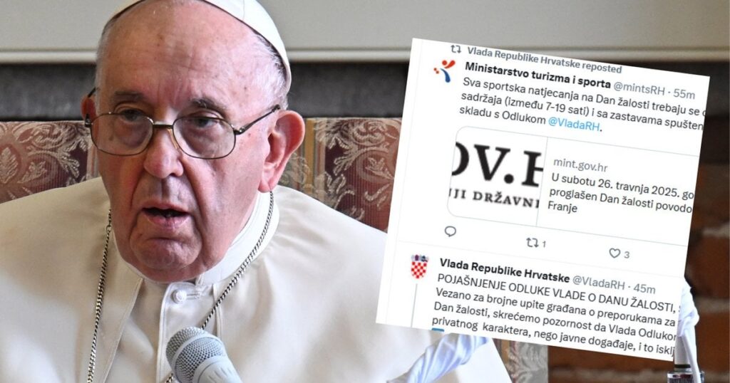 Heute ist ein Tag der Trauer: Hier ist das, was für den Tod des Papstes verboten ist