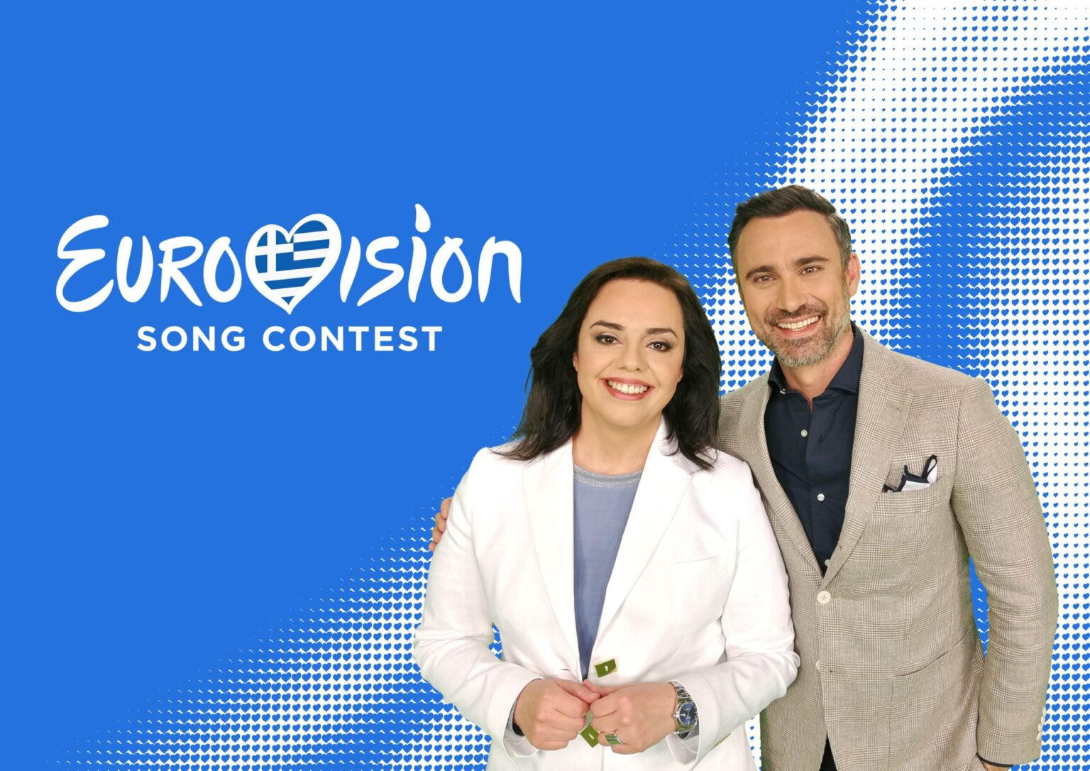 Maria Koziakou und Giorgos Kapoutzidis kehren zum Eurovision 2025 -Kommentar zurück