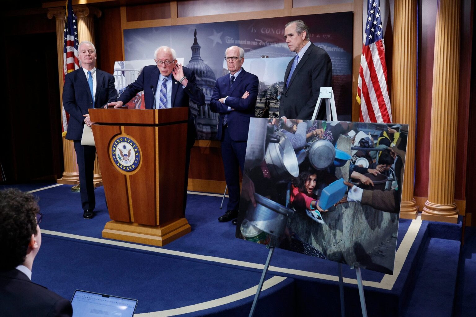 Der US -Senat stimmt überwiegend die Anträge von Sanders, die Waffenverkäufe nach Israel zu blockieren
