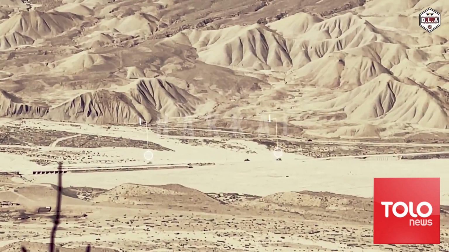 IED Explosion, die heute fünf pakistanische Soldaten in der Nähe von Quetta getötet hat, die von der Baloch Separatist Group Bla durchgeführt wurden