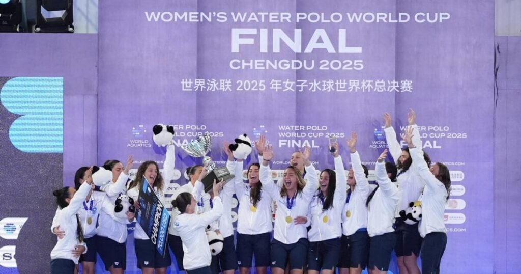 Griechenland - Ungarn 13-9: Der nationale Pole der Frauen gewann seine erste Goldmedaille bei der Weltmeisterschaft