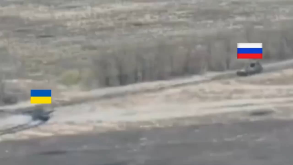 Der ukrainische Panzerschließ [archival footage]