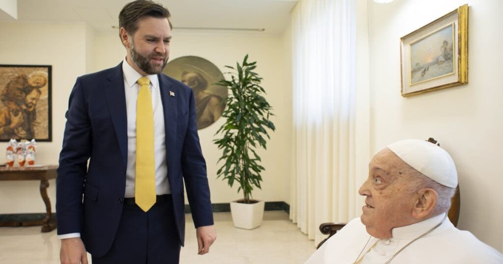 Hat JD Vance den Papst getötet? Eine Untersuchung.