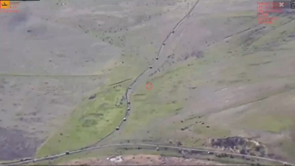 Die ukrainischen Streitkräfte konnten einen russischen gepanzerten Angriff in Vesele - Skudne, Donezk Oblast, abdecken und gleichzeitig die Siedlung von Dniproenerhiia befreien.