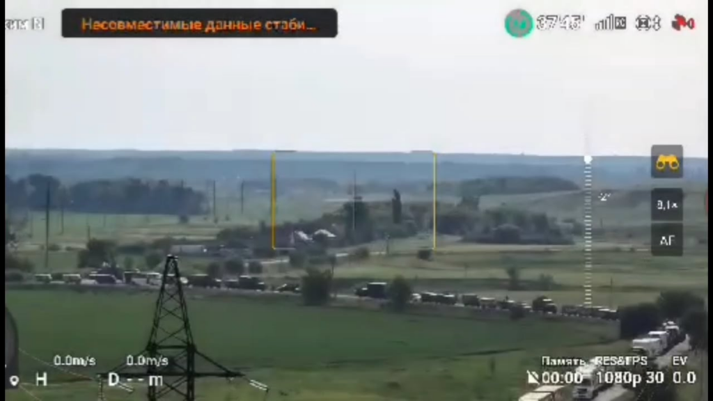 Der russische KA-52 feuert Raketen in einem Wagner-PMC-Konvoi und wird dann sofort abgeschossen. 2023