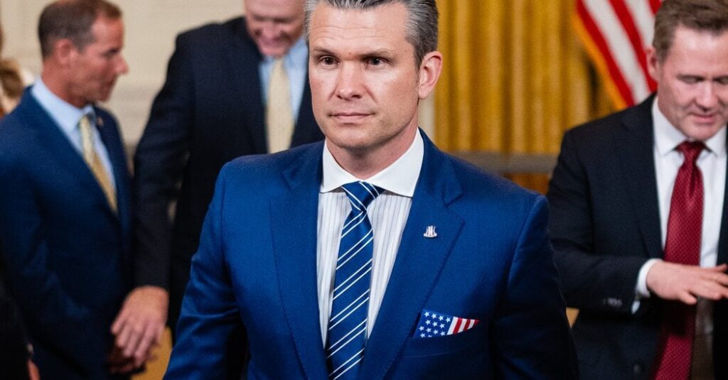 Hegseth soll Angriffsdetails im zweiten Signal -Chat geteilt haben