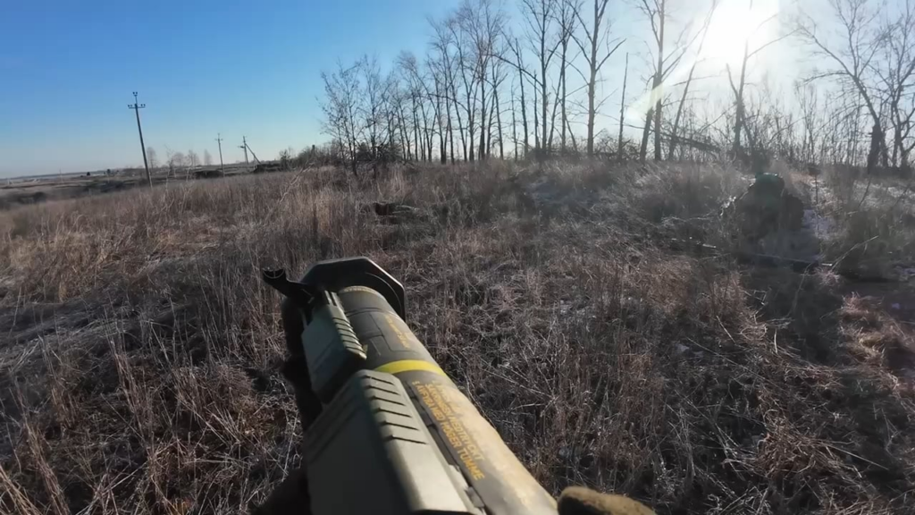 Kastus Kalinovskys Regimentkämpfer in Feuergefecht in der Nähe von Lyptsy, Region Kharkiv [01.2025]