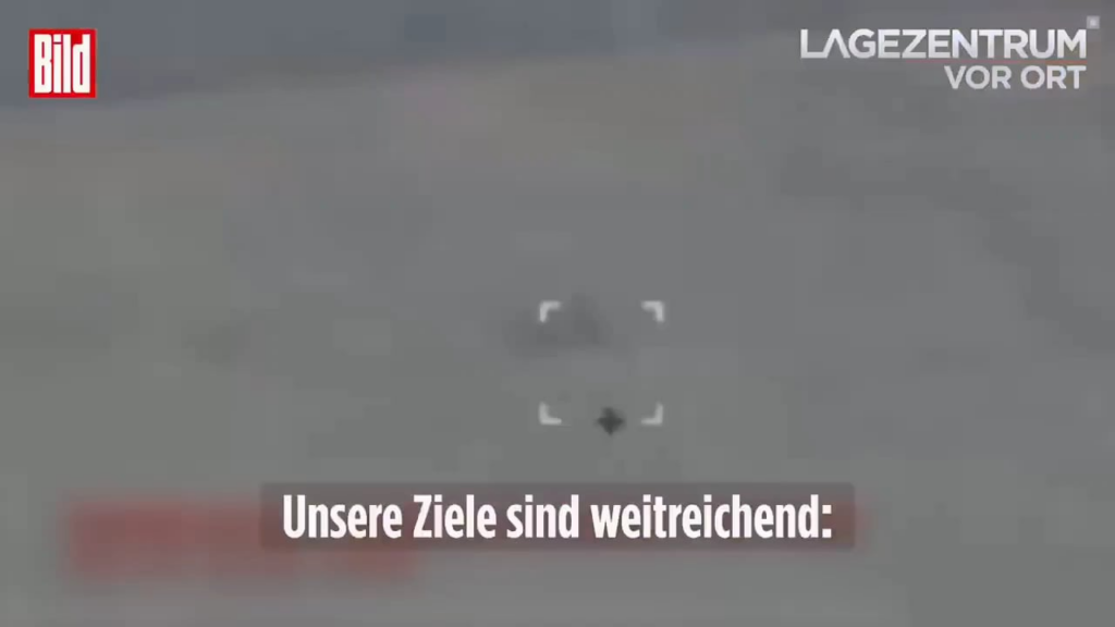 Die deutsche HF-1-Drohne traf die Ausrüstung der russischen Soldaten. Die Zeit und der Ort wurden nicht bekannt gegeben.