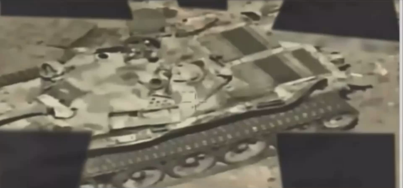 Saudi Air Force Targets Houthis Tank. Jemen-Sadaa (unbekanntes Datum)