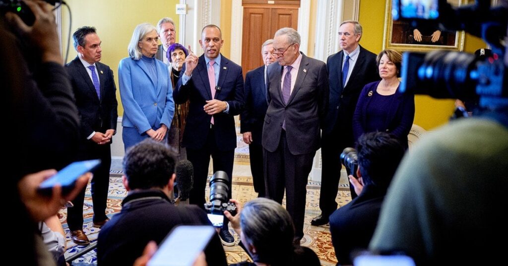 Die meisten Demokraten sagen, dass die gewählten Beamten ihrer Partei nicht hart genug gegen Trumps Politik drängen