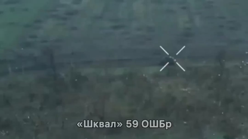 Die russische Angriffsgruppe in "Laib"/"Bukhanka" -Vertransport wurde durch Kleinwaffenfeuer der 59. Angriffsbrigadensoldaten massakriert. April 2025, Pokrovsk Richtung.