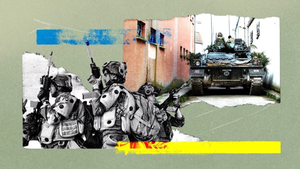 Großbritannien konnte Pläne verrotten, Tausende von Truppen in die Ukraine zu schicken