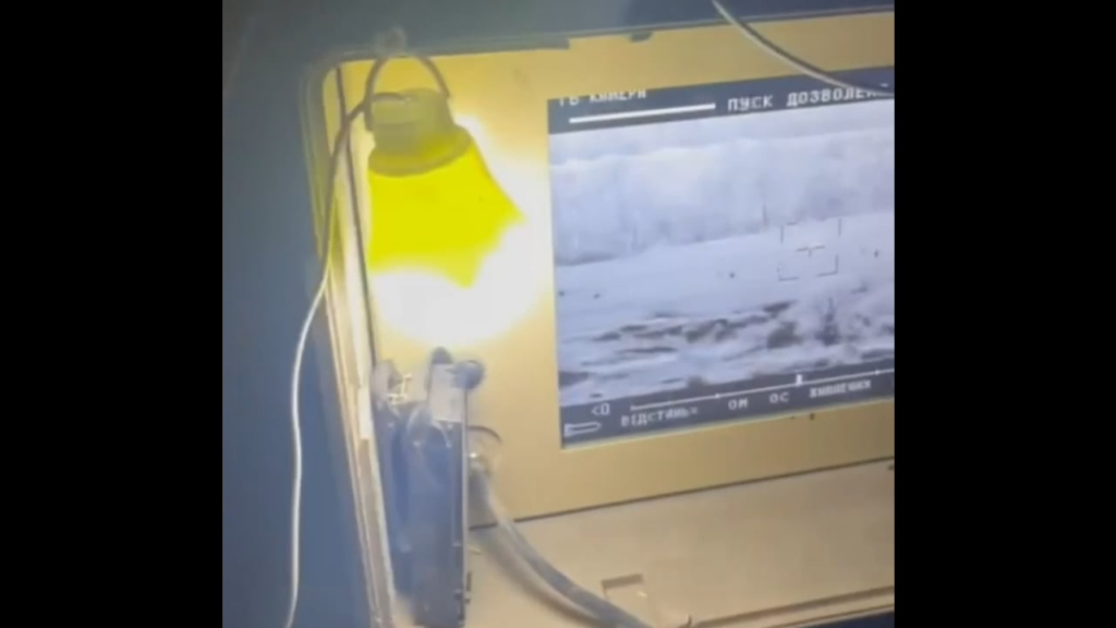 Das ukrainische Jaguar-Bataillon zerstört die russische Infanterie mit stugna-p atgm in der Nähe des Dorfes Grodivka in der Region Donezka [01.2025]