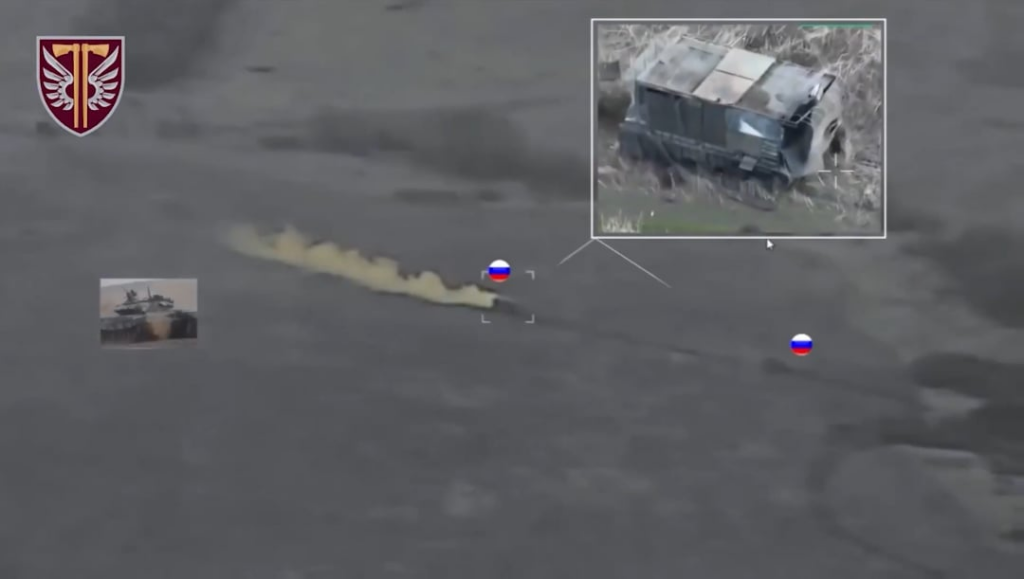 Die ukrainische 77. Luftmobilbrigade stellte einen russischen mechanisierten Angriff in die Kupyansk -Richtung ab. 13. April 2025
