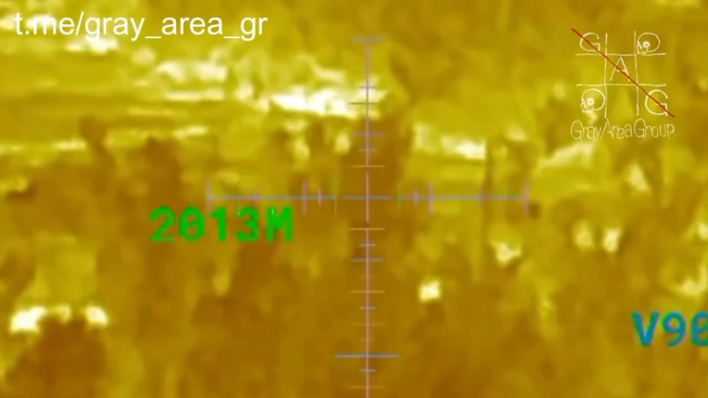 Der ukrainische Scharfschütze der "Grey Area Group" traf einen russischen Soldaten in einiger Entfernung von 2013 m. [Published 23.04.2025]
