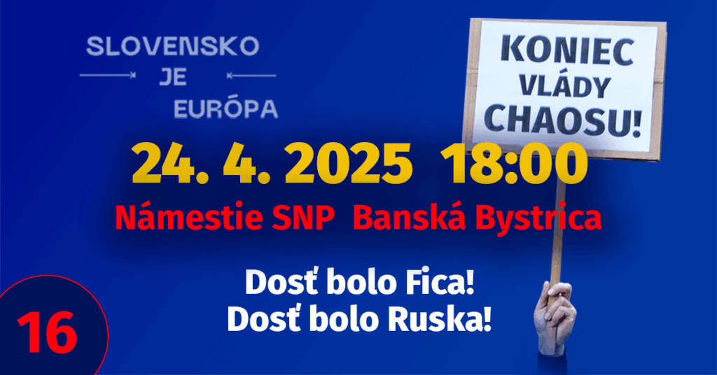Einladung zum Banská Bystrica -Protest Einladung zum Banská Bystrica -Protest