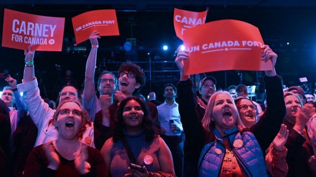Legislative in Kanada: Die liberale Partei von Mark Carney gab den Gewinner, nachdem er sich gegen Donald Trump gekämpft hatte Legislative in Kanada: Die liberale Partei von Mark Carney gab den Gewinner, nachdem er sich gegen Donald Trump gekämpft hatte
