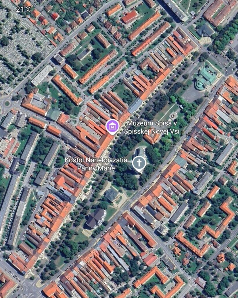 Warum haben einige slowakische Städte das gleiche Layout?