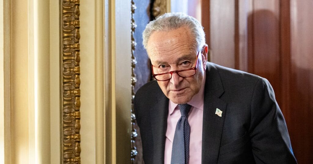 OK, Chuck Schumer. Trump hat gerade Ihre rote Linie überschritten. Was nun?