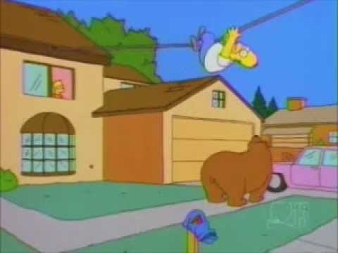 Die Simpsons wussten über die Slowakei - Luftüberwachung von Bären (Videoend)