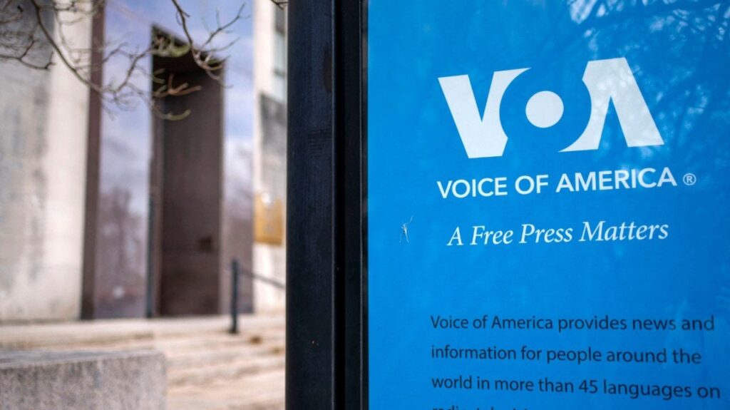 Richter befiehlt Trump Administration, die Voice of America wiederherzustellen