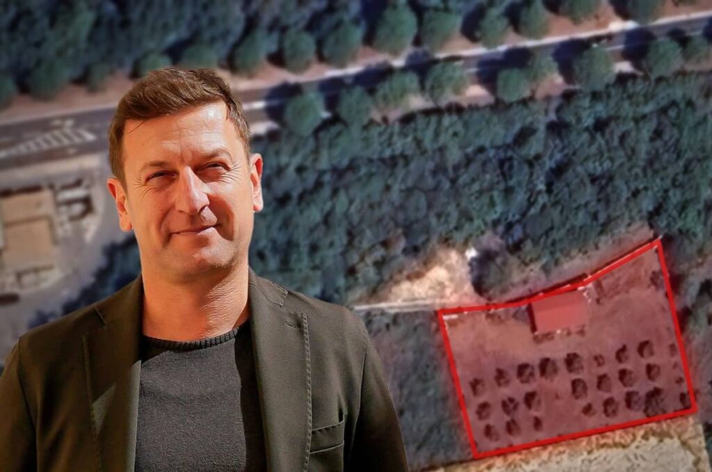 In der Mitte von Rovinj: IDS -Bürgermeisterkandidat Emil Nimcevic baute ein illegales Objekt