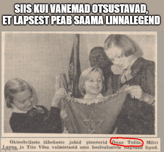 "Dann, wenn die Eltern entscheiden, dass ein Kind eine Stadtlegende werden muss."