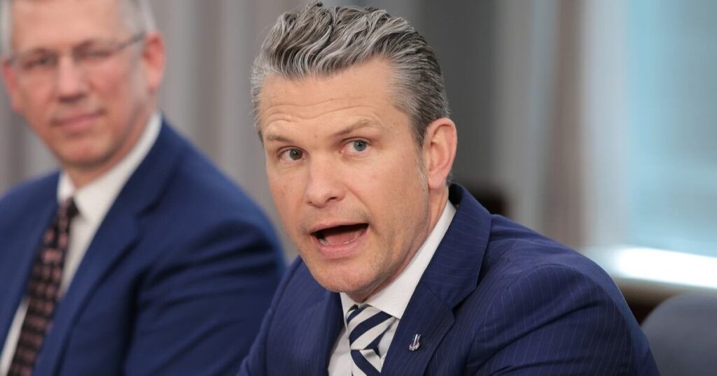 Hegseth schrieb Kriegspläne an Frau und Bruder beim zweiten Signal -Chat