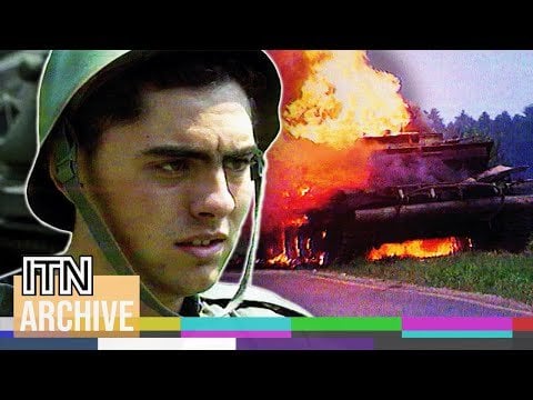 Filmmaterial Compilation aus dem slowenischen Unabhängigkeitskrieg | ITN Archiv
