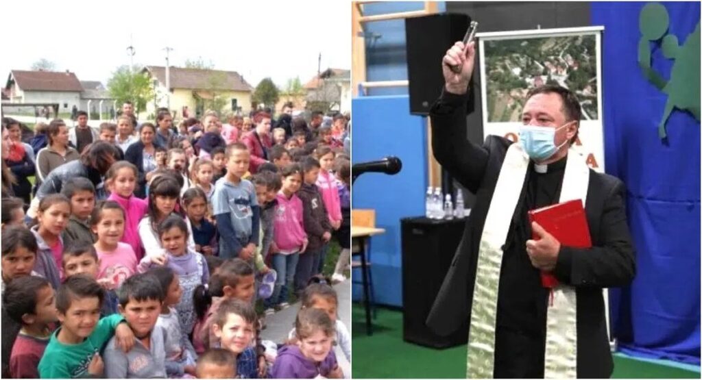 Der Priester kam für die jungen Männer zur Roma -Siedlung, überredete sie, Oralsex zu haben, und bezahlte 50 Euro pro Sitzung!