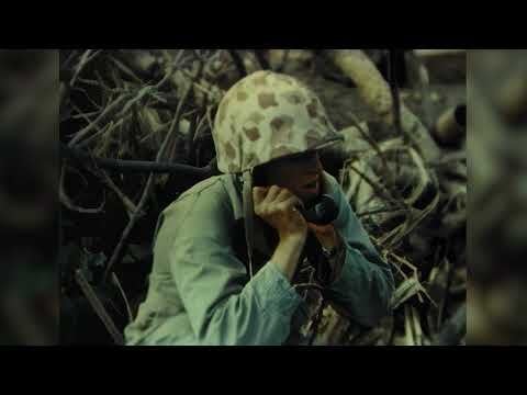 An die Küste von Iwo Jima (1945) - Offizieller Kampfdokumentarfilm aus dem Zweiten Weltkrieg - Pacific Theatre | Upscaled