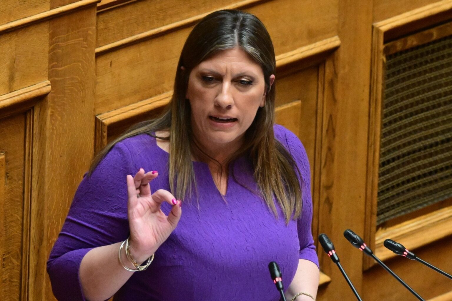 G. Konstantopoulou: Die Verteidigung setzt zuerst Menschen voraus, die stolz sind und keine elende Gesellschaft