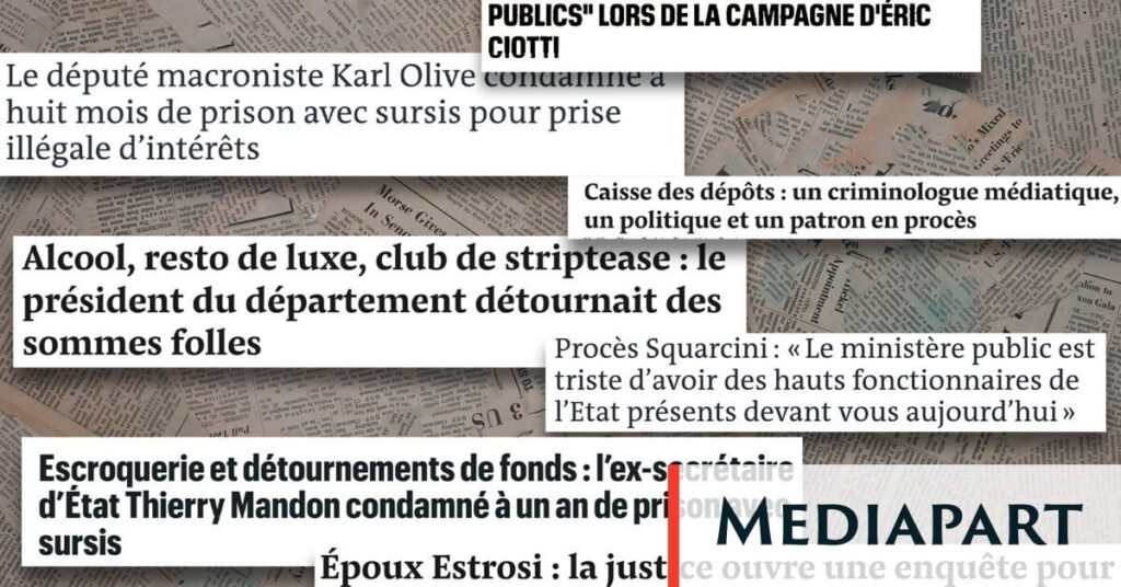 Es gibt wirklich ein Problem mit Korruption in Frankreich Es gibt wirklich ein Problem mit Korruption in Frankreich