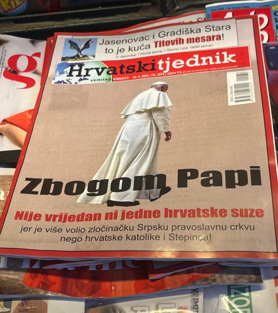 Ustasha -Zeitung - Wenn das Verbot beginnt, weiß es dann?