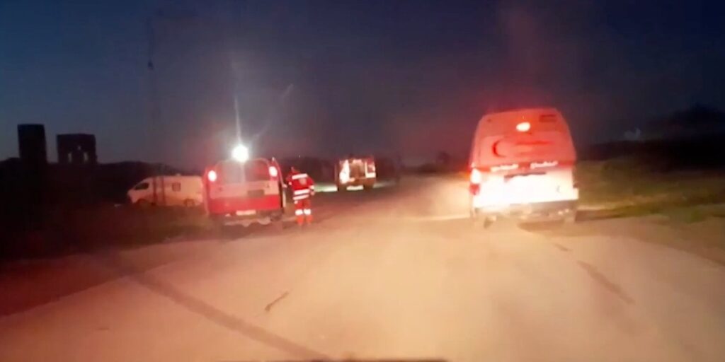 Live, Krieg in Gaza: Ein von der Frankreich-Pressekonsum konsultierter Video widerspricht den israelischen Aussagen über die in der Nähe von Rafah getöteten Retter
