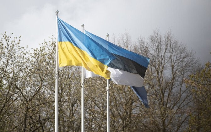 Der estnische freiwillige Soldat war in der Ukraine verloren